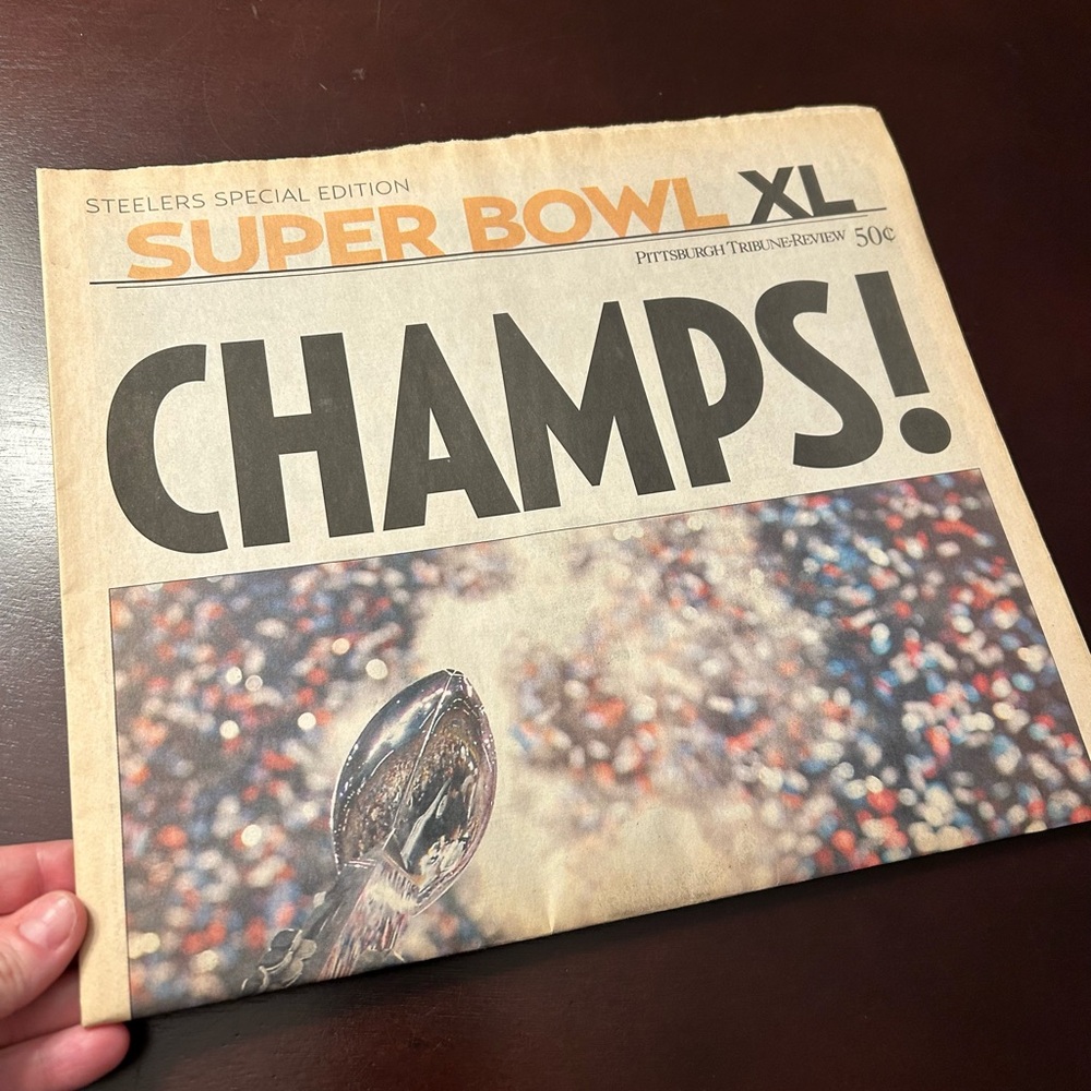 Steelers Special Edition Super Bowl XL~2005